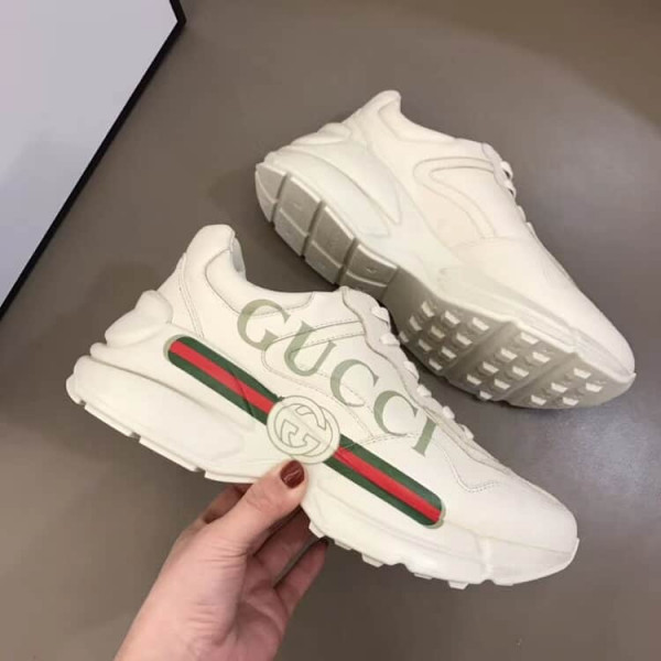 GUCCI RHYTON LEATHER SNEAKER - GC55 - Image 2