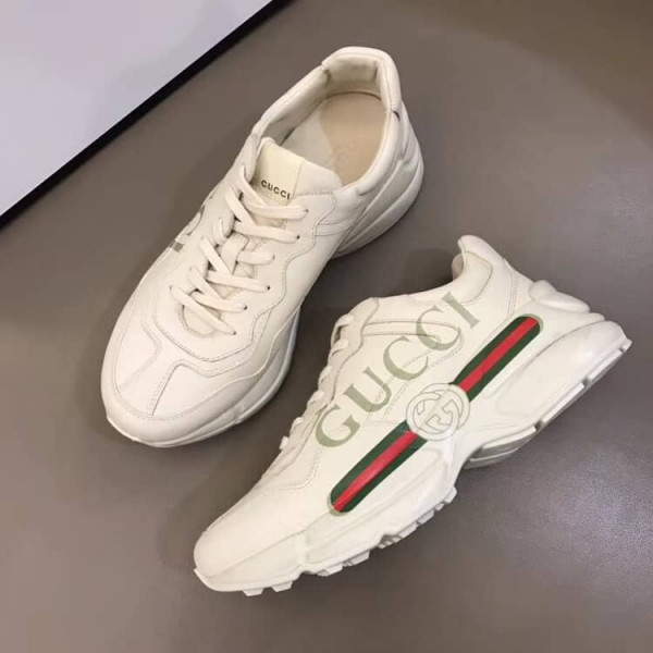GUCCI RHYTON LEATHER SNEAKER - GC55 - Image 3