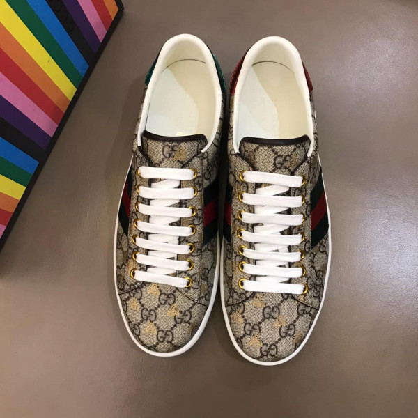 GUCCI ACE GG SUPREME SNEAKER WITH BEES - GC32 - Image 6