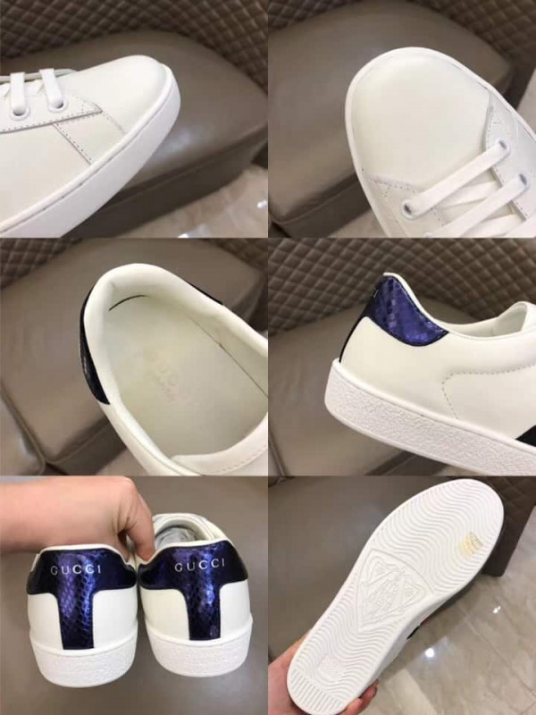 GUCCI ACE NAVY BLUE SNEAKER - GC21 - Image 3