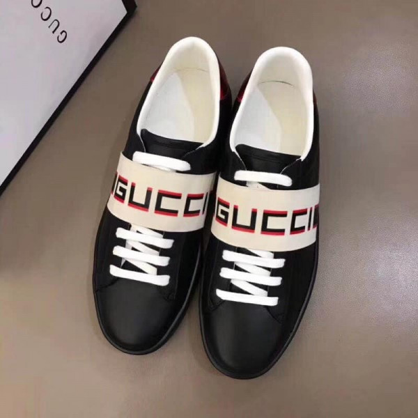 GUCCI STRIPE LEATHER SNEAKER - GC4 - Image 5