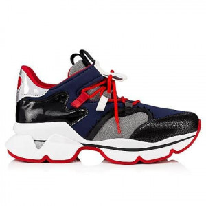 CHRISTIAN LOUBOUTIN RED- RUNNER SNEAKER - CL57