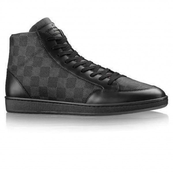 LOUIS VUITTON OFFSHORE HIGH TOP SNEAKER 'BLACK' - LSVT47
