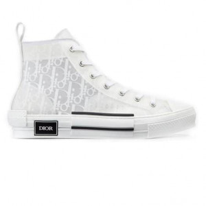 DIOR LIMITED EDITION "B23" HIGH-TOP DIOR OBLIQUE SNEAKER- CD15