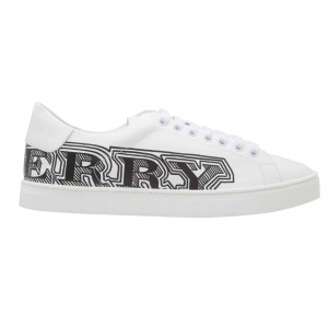 BURBERRY LEATHER SNEAKERS - BBR8