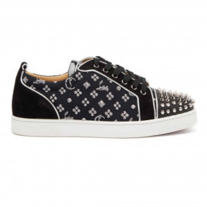 CHRISTIAN LOUBOUTIN LOUIS JUNIOR SPIKES ORLATO MEN'S FLAT  - CL67