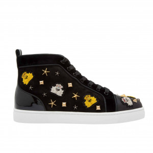 CHRISTIAN LOUBOUTIN HIGH TOP SNEAKER - CL49