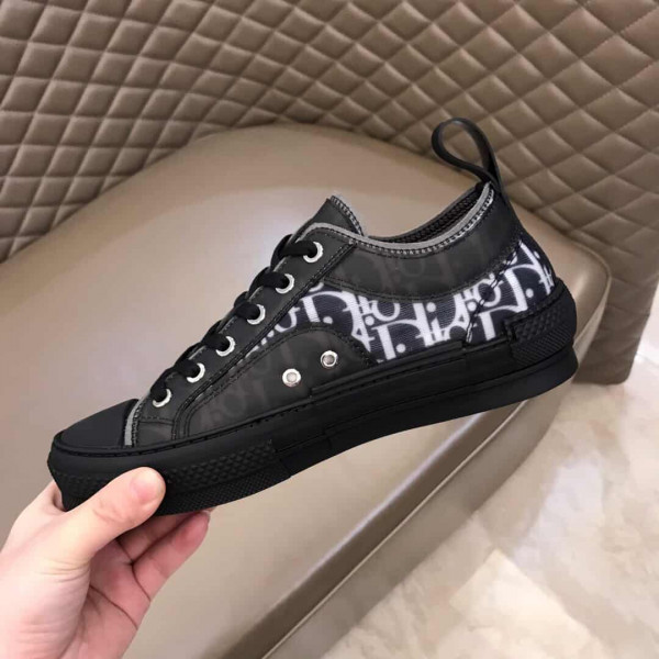 DIOR "B23" LOW-TOP DIOR OBLIQUE SNEAKER - CD1 - Image 2