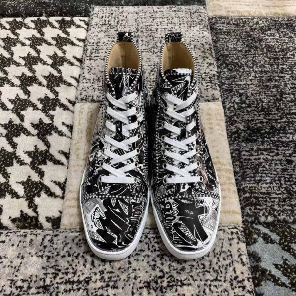 CHRISTIAN LOUBOUTIN HIGH TOP SNEAKER - CL30 - Image 2