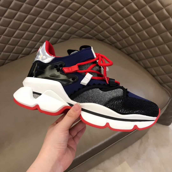 CHRISTIAN LOUBOUTIN RED- RUNNER SNEAKER - CL57 - Image 2