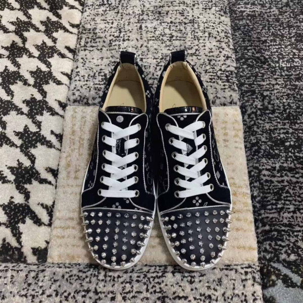 CHRISTIAN LOUBOUTIN LOUIS JUNIOR SPIKES ORLATO MEN'S FLAT  - CL67 - Image 2