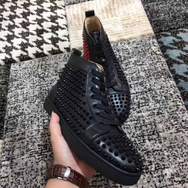 CHRISTIAN LOUBOUTIN HIGH TOP SNEAKER - CL43 - Image 2