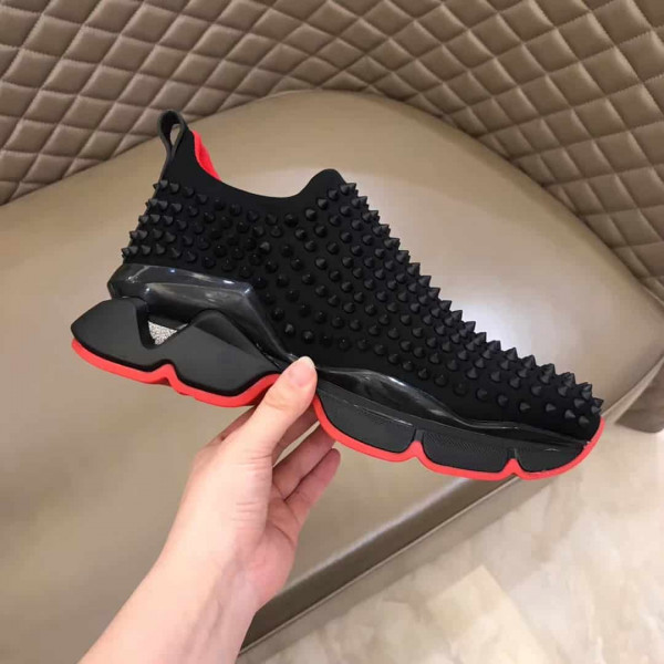 CHRISTIAN LOUBOUTIN SPIKE SOCK SNEAKER - CL52 - Image 2