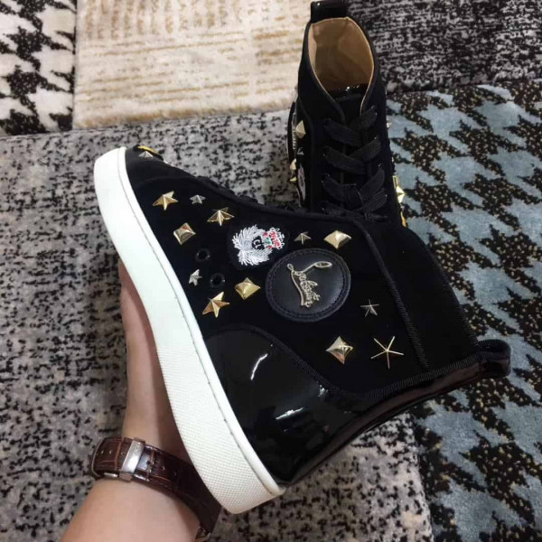 CHRISTIAN LOUBOUTIN HIGH TOP SNEAKER - CL49 - Image 2