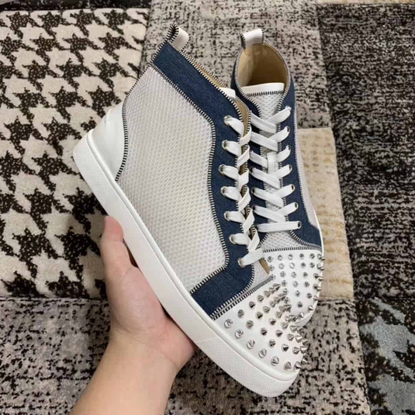 CHRISTIAN LOUBOUTIN HIGH TOP SNEAKER - CL76 - Image 2