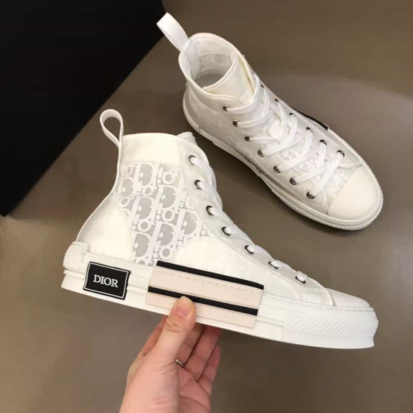 DIOR LIMITED EDITION "B23" HIGH-TOP DIOR OBLIQUE SNEAKER- CD15 - Image 2