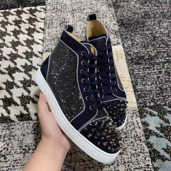 CHRISTIAN LOUBOUTIN HIGH TOP SNEAKER - CL18 - Image 8