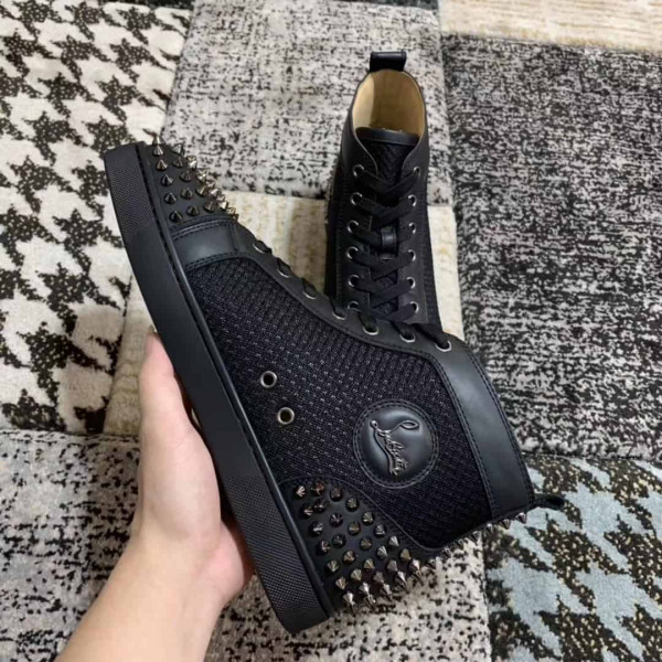 CHRISTIAN LOUBOUTIN HIGH TOP SNEAKER - CL4 - Image 8