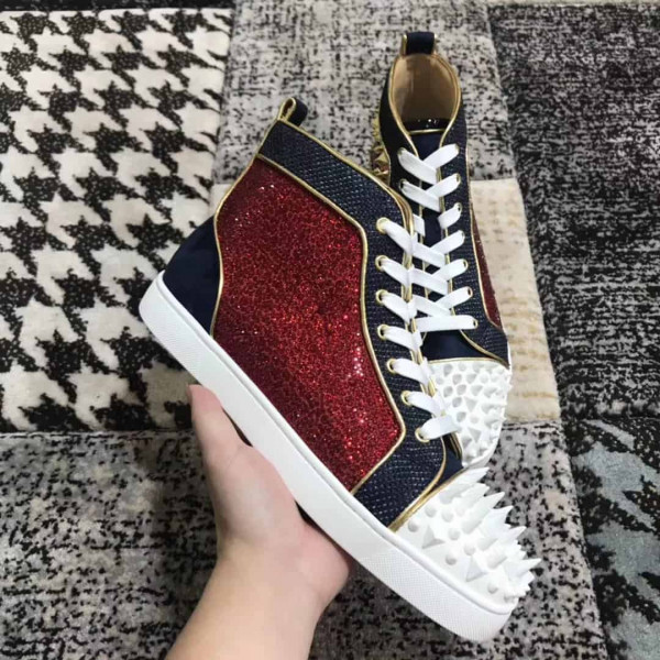 CHRISTIAN LOUBOUTIN HIGH TOP SNEAKER - CL34 - Image 7