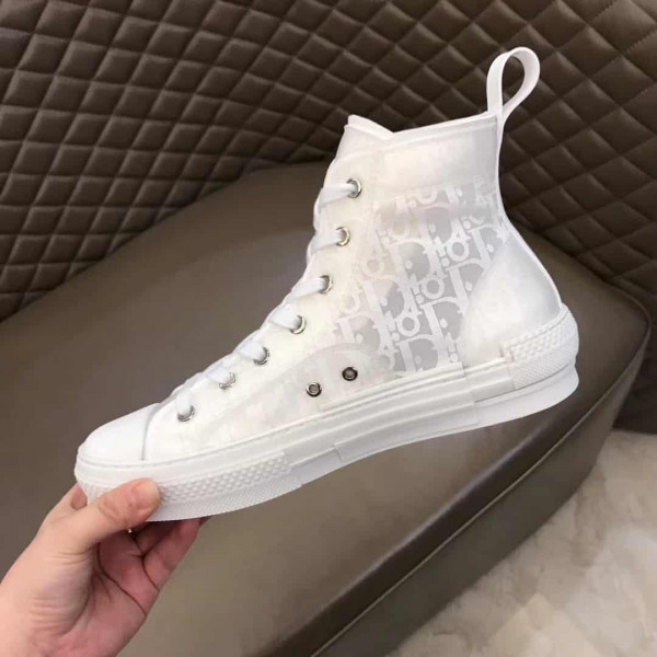 DIOR LIMITED EDITION "B23" HIGH-TOP DIOR OBLIQUE SNEAKER- CD15 - Image 8