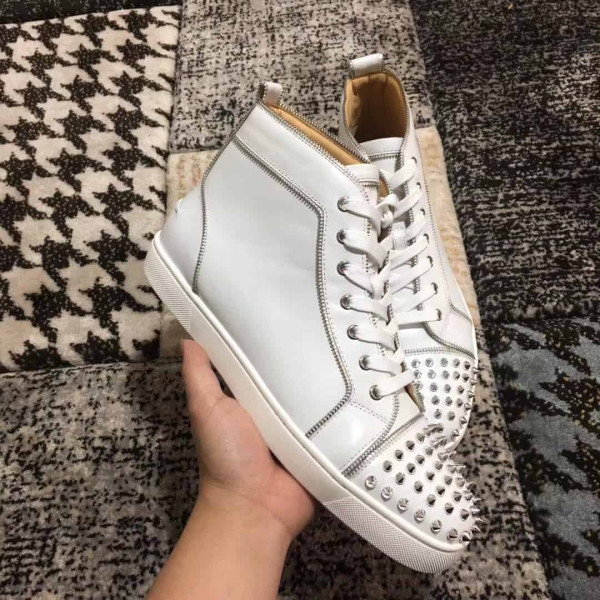 CHRISTIAN LOUBOUTIN HIGH TOP SNEAKER - CL44 - Image 8