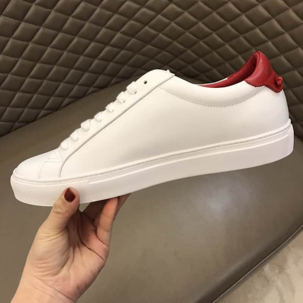 GIVENCHY WHITE URBAN LEATHER SNEAKERS - GVC27 - Image 8