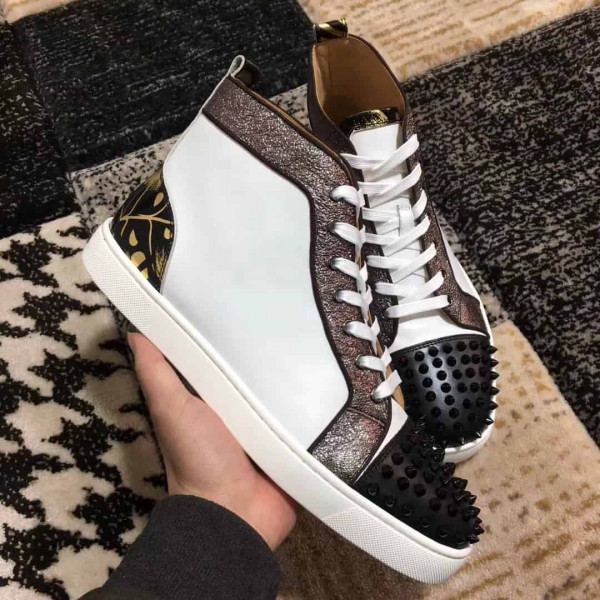 CHRISTIAN LOUBOUTIN HIGH TOP SNEAKER - CL38 - Image 8