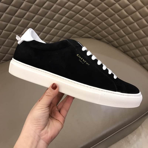GIVENCHY SUEDE URBAN STREET LOW TOP SNEAKERS - GVC34 - Image 8