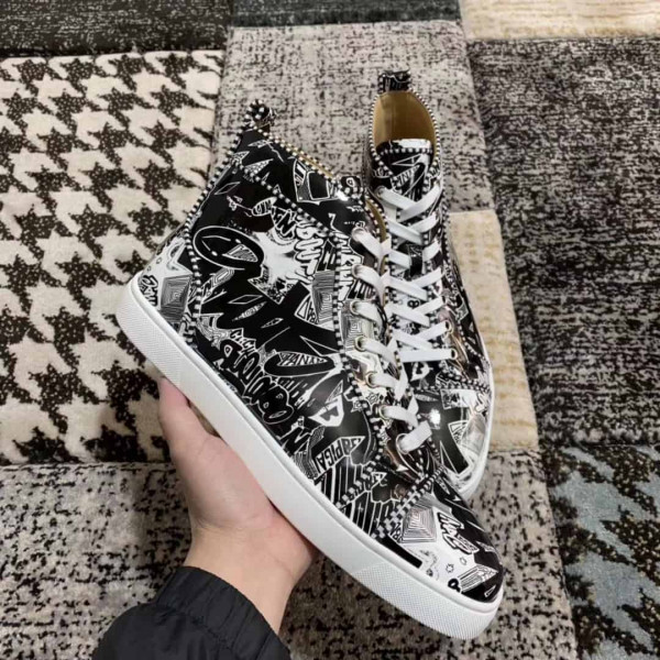 CHRISTIAN LOUBOUTIN HIGH TOP SNEAKER - CL30 - Image 8