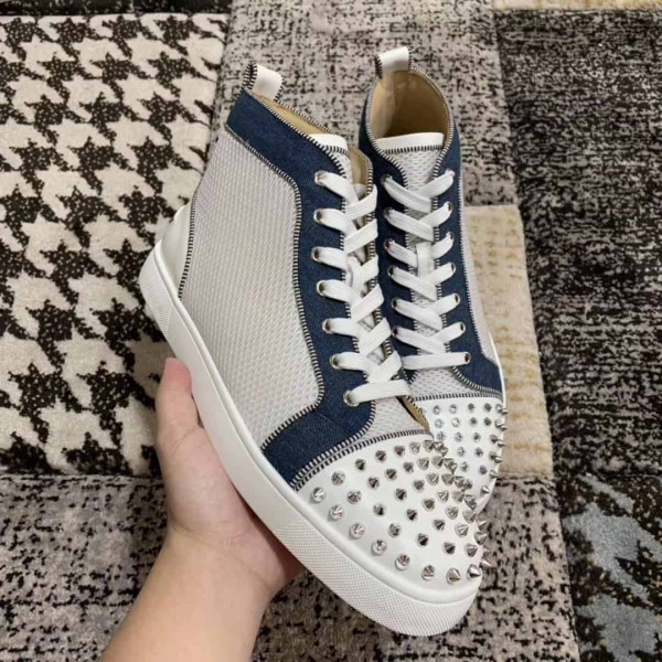 CHRISTIAN LOUBOUTIN HIGH TOP SNEAKER - CL76 - Image 8