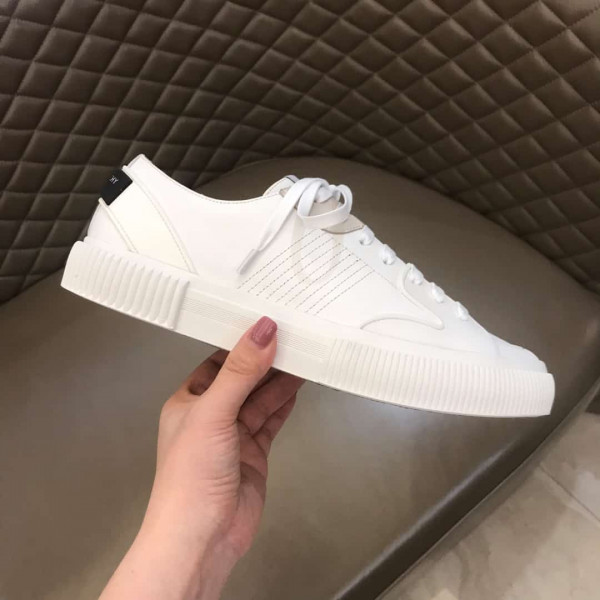 GIVENCHY WHITE BASKET TENNIS LIGHT SNEAKER - GVC43 - Image 8