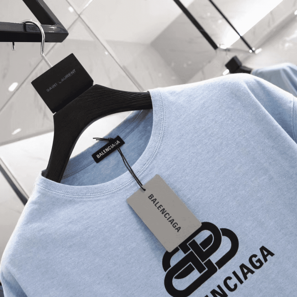 BALENCIAGA BB LOGO T-SHIRT - BB35 - Image 7