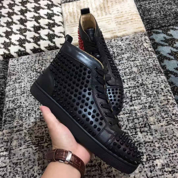 CHRISTIAN LOUBOUTIN HIGH TOP SNEAKER - CL43 - Image 7