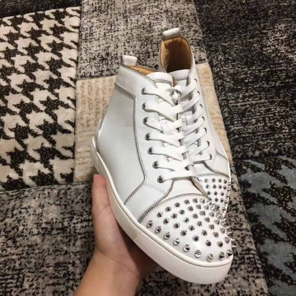 CHRISTIAN LOUBOUTIN HIGH TOP SNEAKER - CL44 - Image 7