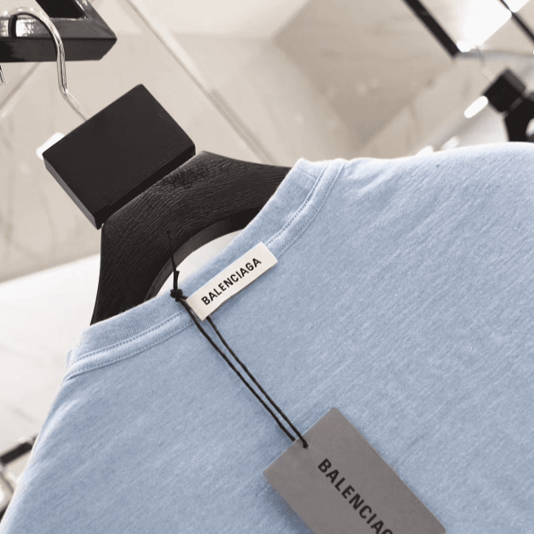 BALENCIAGA OVERSIZED LOGO-PRINT SLUB COTTON-JERSEY T-SHIRT - BB36 - Image 7