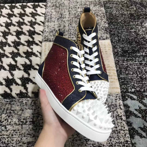 CHRISTIAN LOUBOUTIN HIGH TOP SNEAKER - CL34 - Image 6