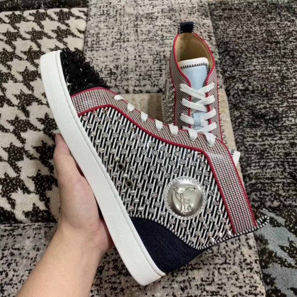 CHRISTIAN LOUBOUTIN HIGH TOP SNEAKER - CL81 - Image 7