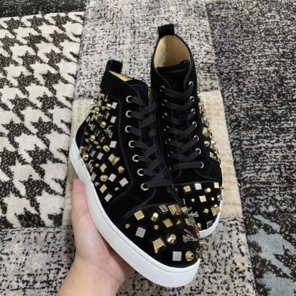 CHRISTIAN LOUBOUTIN HIGH TOP SNEAKER - CL72 - Image 7