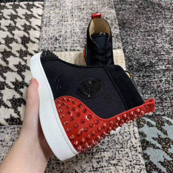 CHRISTIAN LOUBOUTIN HIGH TOP SNEAKER - CL77 - Image 6