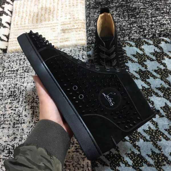 CHRISTIAN LOUBOUTIN HIGH TOP SNEAKER - CL47 - Image 6