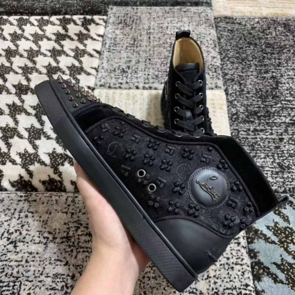 CHRISTIAN LOUBOUTIN HIGH TOP SNEAKER - CL23 - Image 6