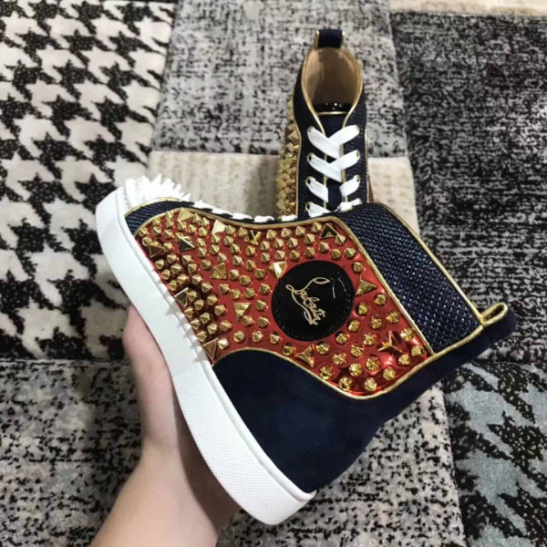 CHRISTIAN LOUBOUTIN HIGH TOP SNEAKER - CL34 - Image 5