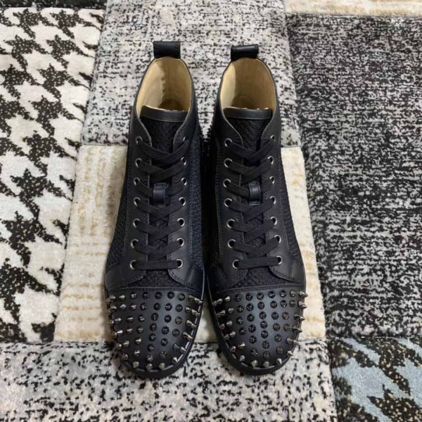 CHRISTIAN LOUBOUTIN HIGH TOP SNEAKER - CL4 - Image 6