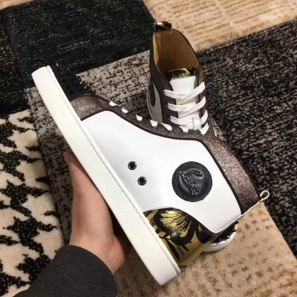 CHRISTIAN LOUBOUTIN HIGH TOP SNEAKER - CL38 - Image 6