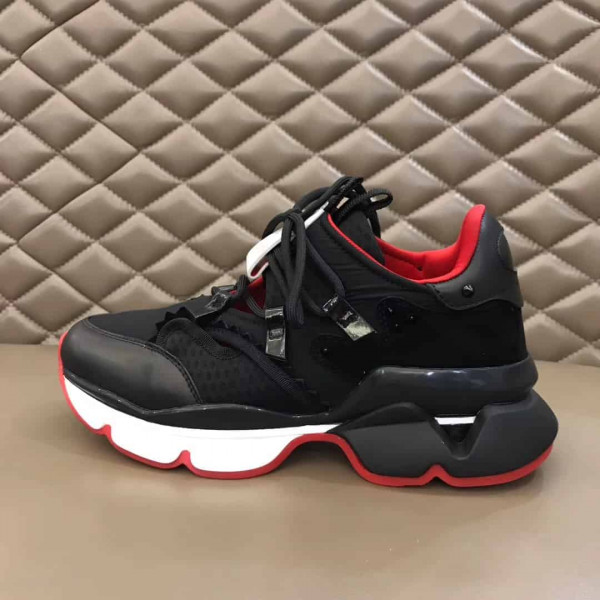 CHRISTIAN LOUBOUTIN RED- RUNNER SNEAKER - CL58 - Image 6