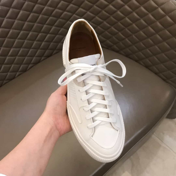 GIVENCHY WHITE BASKET TENNIS LIGHT SNEAKER - GVC43 - Image 6