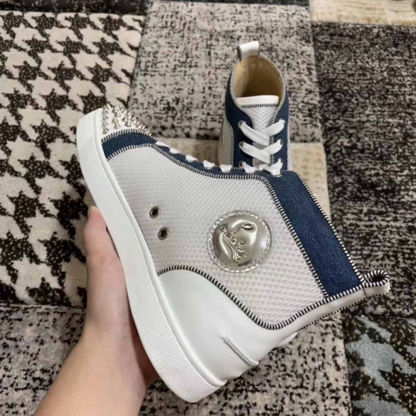 CHRISTIAN LOUBOUTIN HIGH TOP SNEAKER - CL76 - Image 6