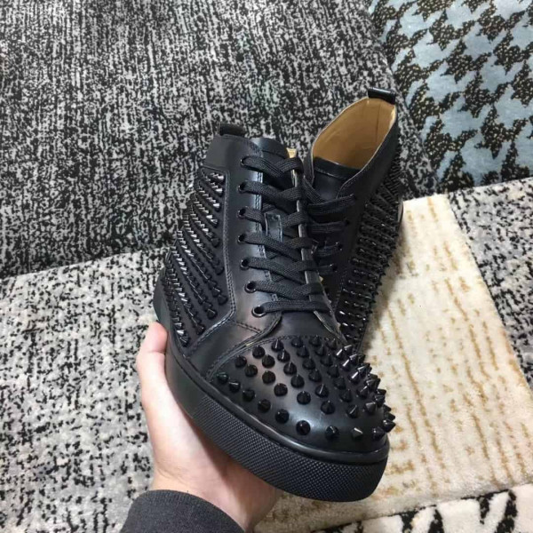 CHRISTIAN LOUBOUTIN HIGH TOP SNEAKER - CL46 - Image 6