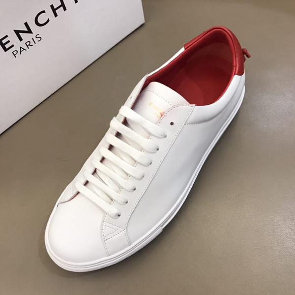 GIVENCHY WHITE URBAN LEATHER SNEAKERS - GVC27 - Image 6