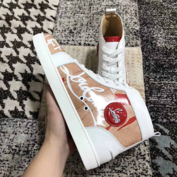 CHRISTIAN LOUBOUTIN HIGH TOP SNEAKER - CL12 - Image 6